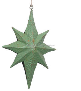 Ornement de Noël suspendu en métal de luxe finition dorée, écologique, fait à la main, vente directe d'usine, prix de gros, personnalisable - Product Image 3