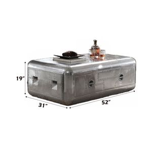 Tavolino da Caffè in Alluminio Brancaster - Product Image 3