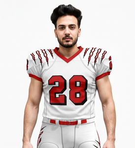 American Football Team Jersey And Pants Custom Uniform Wholesale Bulk Sports Apparel Gamewear Training Team <b>Clothing</b> Practice - Product Image 3