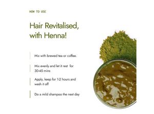 Kapiva Hair Rituals Polvo de Henna Orgánica 100g (Paquete de 2) - Product Image 2