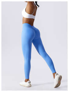 Ensemble de leggings brésiliens Hot Flare, doux comme du beurre, sans couture, Lulu Honeycomb, pour l'entraînement, avec effet push-up et compression - Product Image 4