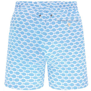 Shorts de sport en maille imprimée de haute qualité pour hommes, avec logo personnalisé, grandes tailles, en polyester vierge, pour le basketball, avec impression par transfert thermique - Product Image 6