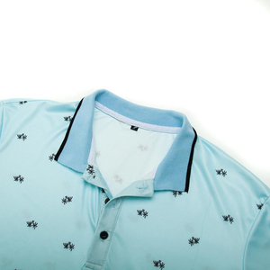 Wholesale Premium Men's Patchwork <b>Polo</b> Shirt 200 GSM Cotton Breathable Custom Logo Design Contrast Sleeve Casual Wear - Product Image 4