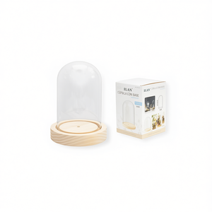 Domo Ilan con Base de 6.5x13 cm para Flores Preservadas - Product Image 1