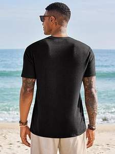 Camisetas de Manga Corta para Hombre Runcati, Camisetas con Estampado Gráfico, Cuello Redondo, Casuales, Camisetas Hawaianas Vintage para la Playa de Verano - Product Image 3