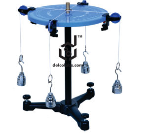 Aparato de Mesa de Fuerza para Laboratorios de Física Delcolabs, Equipo Educativo para Experimentos Vectoriales en Escuelas y Universidades - Product Image 1