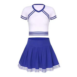 Uniforme deportivo para equipo de animadoras con tela de control de humedad avanzado y silueta ajustada para la temporada de campeonatos - Product Image 3