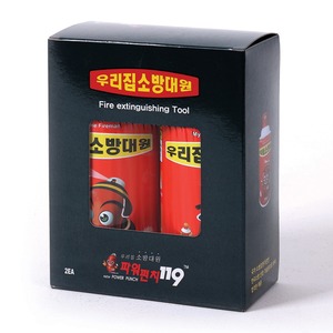 [ระบบ NARA] ถังดับเพลิงพกพา Power Punch 119 ชนิดน้ำ สำหรับดับไฟคลาส A & C ได้รับการรับรอง KC สำหรับบ้านและสำนักงาน - Product Image 3