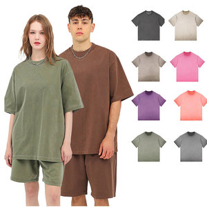 Men's Regular Fit O-Neck Short Sleeve T-Shirt Solid Color Casual Knitted Jersey 100% Cotton Regular Length Vintage Custom Logo - Product Image 1