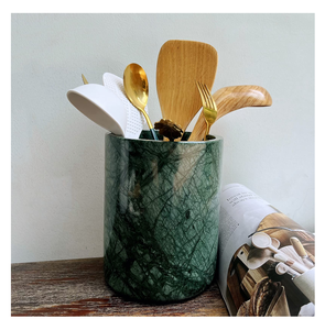 Marble Spoon Holder Elegant kitchen Countertop Cutlery Holder Dishwasher Safe & Kitchen <b>Storage</b> Spoon Holder - Product Image 6