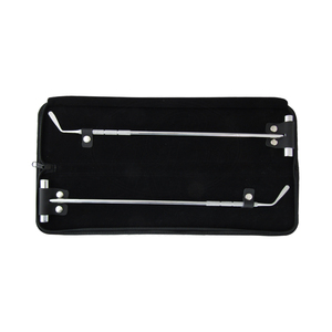 Elevadores Gingivales Equinos, Juego de 2 Piezas, Acero Inoxidable, Mango en T, para Mano Derecha e Izquierda, 16.5 Pulgadas, con Estuche con Cierre - Product Image 1