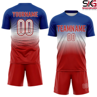Ensemble d'uniformes de football personnalisés – Maillot et short de football sublimés pour équipe