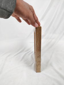 Cadre photo en bois moderne rustique personnalisable fait à la main en détresse image inspirée de la ferme avec taille personnalisée par l'artisanat - Product Image 2