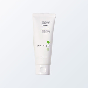 ครีมบำรุงผิวหน้าสูตรซ่อมแซมผิว Myustem Soothing Repair Cream 100 กรัม ผลิตในเกาหลี ผลิตภัณฑ์ดูแลผิวแบบเกาหลีแท้  โลชั่นบำรุงผิวหน้าด้วยไฮยาลูรอน - Product Image 1