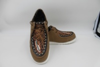 Outillage à la main indien et sculpture chaussures de style mexicain occidental chaussures de mode de style dernier cri pour un usage quotidien chaussures de fête