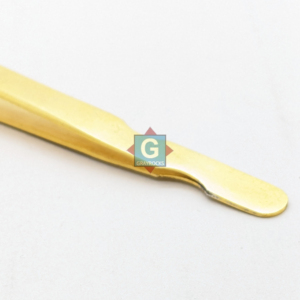 Pinzas de Acero Inoxidable de Alta Calidad y Duraderas con Punta Curva para Extensión de Pestañas Postizas - Product Image 2