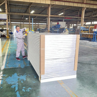 Panneau sandwich industriel isolé pour mur extérieur d'entrepôt, toit, chambre froide anti-feu et chambre de congélation rapide
