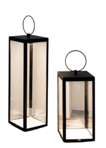 Unique Selling Metal & Glass <b>Lantern</b> With Matt <b>Black</b> Finished Metal Candle <b>Lanterns</b> for Outdoor Home Decoration Customized - Product Image 6