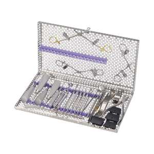Kit de chirurgie orale orthodontique en acier inoxydable de haute qualité, 33 pièces, implant dentaire avancé, certifié CE par Grip Surgical - Product Image 5