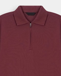 Camiseta de Verano para Hombre, de Algodón 100%, Ligera y Transpirable, con Cierre de Media Cremallera, Estampada, de Seda Helada, Estilo Casual Elegante, Manga Corta - Product Image 4