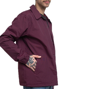 Superior Quality Men's Custom Made Coated Sporty Waterproof Hooded Windbreaker 100% Polyester Jacket with Front Logo - Product Image 4