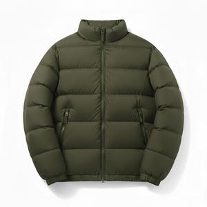 Chaqueta Acolchada Impermeable Personalizable para Hombre, con Cuello Alto y Capucha, Transpirable, de Poliéster/Algodón, 100 Gramos, para Invierno - Product Image 4