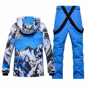 Vêtements de ski pour hommes en gros, combinaison de snowboard respirante pour l'hiver, design personnalisé, vêtements de sport de montagne en plein air, logo OEM, vêtements de ski pour hommes - Product Image 2