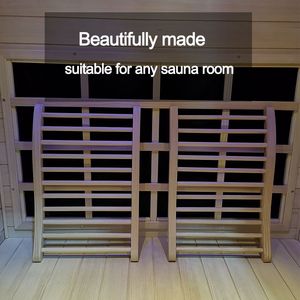 Pannello di Controllo Accessorio per Sauna Tradizionale e Moderna in Legno di Abete Massiccio con Funzioni a Infrarossi e Vapore 220V - Product Image 3