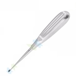 Curettes osseuses manuelles droites et ovales pour usage chirurgical, dentaire et orthopédique, certifiées CE - Product Image 1