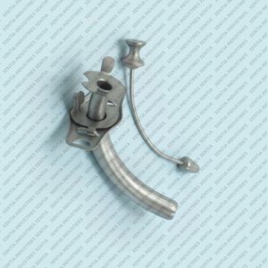 Tube de trachéotomie Jackson de haute qualité 10 mm en acier inoxydable réutilisable, instruments chirurgicaux ORL manuels certifiés CE - Product Image 5