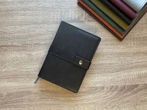 Diarios de cuero genuino, cubierta de cuero de vaca suave hecha a mano, cuaderno de viaje, aventura turística - Product Image 5