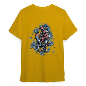 Camisetas DTF Casuales, Elegantes, Duraderas, Transpirables y Ecológicas, con Logotipo Personalizado en la Parte Delantera, Tejidas en Algodón 100%, Calidad de Exportación de Pakistán - Product Image 4