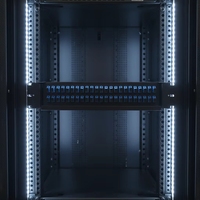 Panel Patch Fiber Optik DAMU 2U 19 Inch Rack Mount 48 Port SC UPC dengan Laci Geser, Baja Canai Dingin, Distribusi FTTH ODF, Garansi 5 Tahun