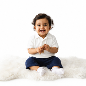 Ensemble polo et short pour bébé garçon |   Tenue d'été pour tout-petits brodée avec un motif de dessin animé mignon |   Ensemble de vêtements décontractés pour enfants en 2 pièces - Product Image 1