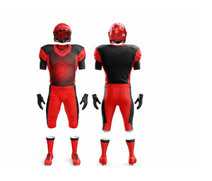 Maillots de football américain haut de gamme, uniformes personnalisés pour équipes, vente en gros, kit de football d'équipe |   Vêtements de sport en polyester respirant - Product Image 2