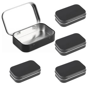 Caja de Almacenamiento Rectangular de Metal, Contenedor Hermético para Galletas, Namkeen, Chocolates, Multiusos, Ligero y Duradero - Product Image 1