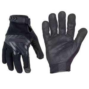 All Sizes Solid Color Non-Slip Unisex Winter Leather Full Finger Touchscreen <b>Driving</b> <b>Gloves</b> Palm Protection Hook Loop Racing - Product Image 1