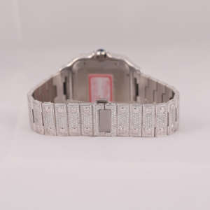 Reloj de Diamantes Moissanite de Alta Calidad al por Mayor, Reloj de Lujo con Incrustaciones de Diamantes para Hombre, para Oficina, Fiestas y Eventos Especiales - Product Image 3