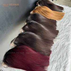 Vendeur de gros de cheveux Remy vietnamien couleur naturelle os droit perruques de cheveux humains 12A Grade Quality 100% Extensions de cheveux bruts - Product Image 3