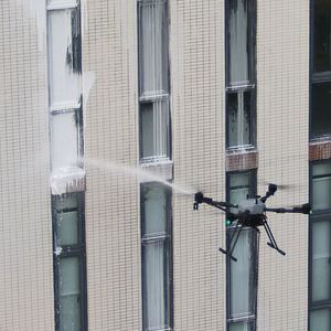 JIUSI D15R High Pressure Cleaning <b>Dron</b> Building Washing <b>Dron</b> Commercial Solar Panel Window Cleaning <b>Dron</b> - Product Image 1