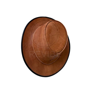 New Arrival High Quality Custom Logo Casual <b>Winter</b> Leather <b>Hats</b> for <b>Men</b> Low Price - Product Image 6
