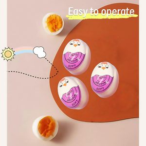 Timer per Uova con Indicatore di Colore, Indicatore di Prontezza per Uova Sode, Morbide e Dure, Timer da Cucina - Product Image 6