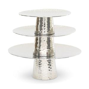Country Style 2 Tier Cake Stand Small <b>Large</b> Size Rectangular Trays Dishwasher <b>Safe</b> Eco Friendly Cake Stand Christmas Decoration - Product Image 3