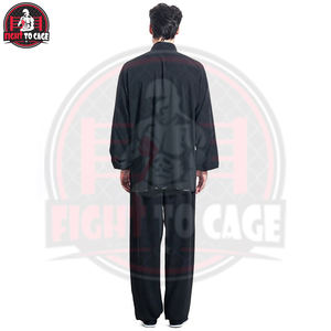 Uniforme de Kung Fu Personalizado para Adultos, de la Más Alta Calidad, Suave y Transpirable, 100% Poliéster, Tela de 140g, Ropa para Artes Marciales - Product Image 5