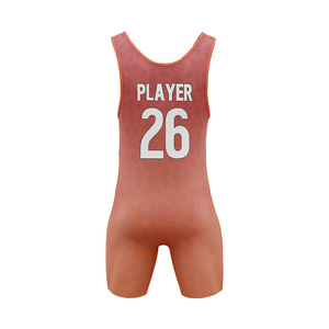 Elite Men's Wrestling <b>Singlet</b> Premium Quality Competition Gear Flexible Compression Fit for Clubs Schools and Teams - Product Image 2