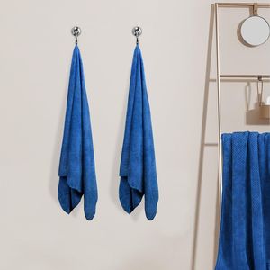 Ultra Soft <b>Microfiber</b> Bath <b>Towel</b> Set 2 Pack (27 X 54 Inches) Lightweight Quick Drying Highly Absorbent Sports <b>Towels</b> - Product Image 2