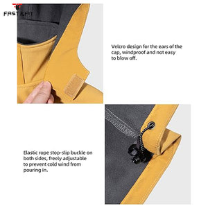Custom Printed Knitted Plain Dyed Softshell Jacket Women 100% Polyester Waterproof Windproof Breathable <b>Light</b> Weight for Winter - Product Image 5