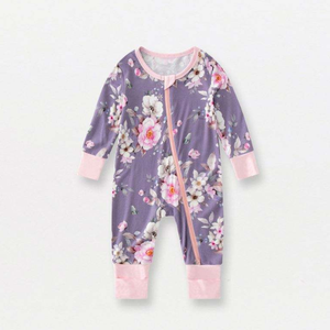 Conjunto de Mameluco de Bambú y Spandex para Bebé Recién Nacido, Manga Corta, Ecológico, Antibacterial, con Cierre YKK, Suave y Amigable con la Piel, Venta al Por Mayor - Product Image 6