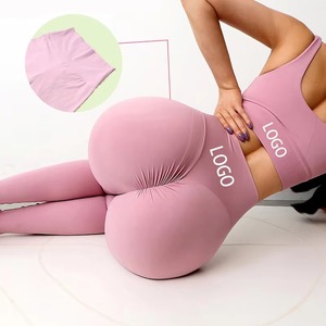 Leggings de Yoga sin Costuras con Efecto Tie Dye, Push-Up y Fruncido, Pantalones Deportivos de Cintura Alta con Control de Abdomen para Gimnasio y Fitness para Mujer al por Mayor - Product Image 4
