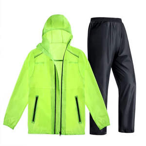 Vestes de pluie en polyester à séchage rapide pour hommes, ensembles coupe-vent de course, ponchos, logo personnalisé, OEM disponible - Product Image 5